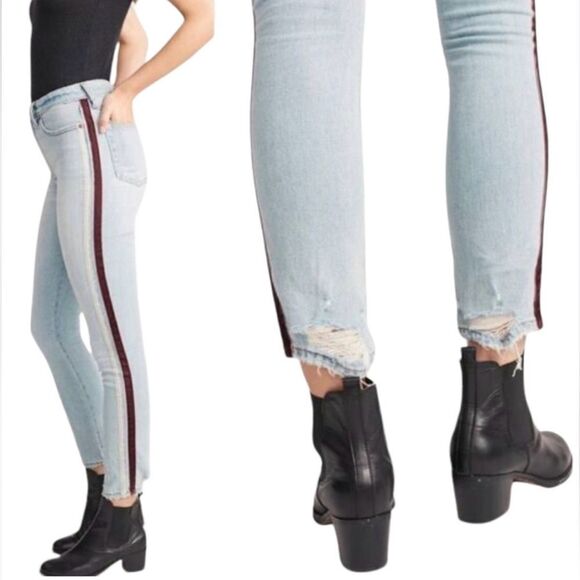 Abercrombie& Fitch Simone High Rise Slim jeans NWT - Picture 4 of 5